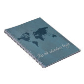 Laat het avontuur beginnen notitieboek (Rechterzijde)