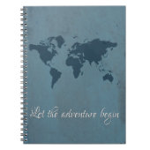Laat het avontuur beginnen notitieboek (Voorkant)