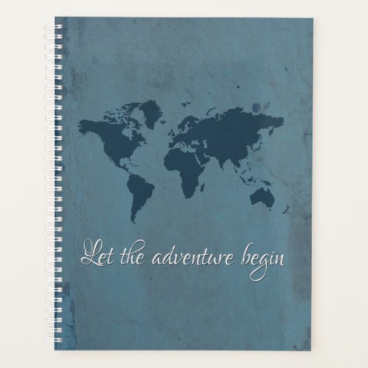 Laat het avontuur beginnen planner (Voorkant)