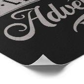 Laat het avontuur beginnen poster (Hoek)