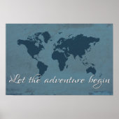 Laat het avontuur beginnen poster (Voorkant)