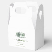 Laat het avontuur beginnen rustieke bos Baby showe Bedankdoosjes (Geopend)