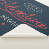 Laat het avontuur beginnen sherpa deken (3/4)