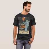 Laat het avontuur beginnen t-shirt (Voorkant volledig)