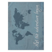 Laat het avontuur beginnen tafelkleed (Voorkant)