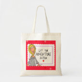 Laat het avontuur beginnen tote bag (Voorkant)