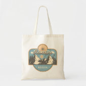 Laat het avontuur beginnen tote bag (Voorkant)