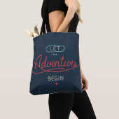 Laat het avontuur beginnen tote bag (Dichtbij)