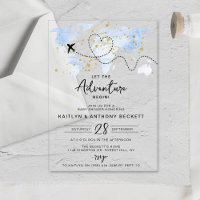 "Laat het avontuur beginnen!" Travel Map Baby show
