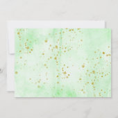 "Laat het avontuur beginnen!" Travel Map Baby show Bedankkaart (Achterkant)