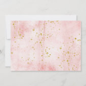 "Laat het avontuur beginnen!" Travel Map Baby show Bedankkaart (Achterkant)