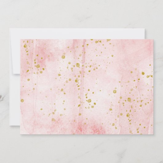 "Laat het avontuur beginnen!" Travel Map Baby show Bedankkaart (Achterkant)