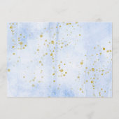 "Laat het avontuur beginnen!" Travel Map Baby show Bedankkaart (Achterkant)