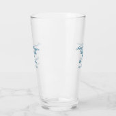 laat het avontuur beginnen verlovingsfeest naam da glas (Links)