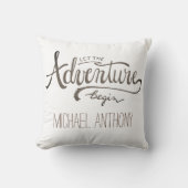 Laat het avontuur beginnen Waterverf Forest en Naa Kussen (Voorkant)