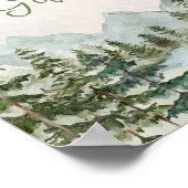 Laat het avontuur beginnen Woodland boeken en gesc Poster (Hoek)