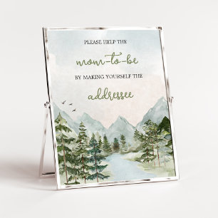 Laat het avontuur beginnen Woodland Envelope Stati Poster