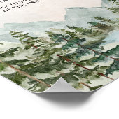 Laat het avontuur beginnen Woodland Zeg niet Baby Poster (Hoek)