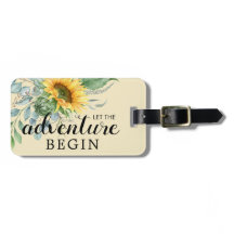 Laat het avontuur beginnen zonnebloem groen