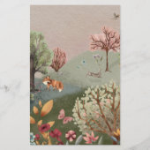 Laat het avontuur met Baby shower van het Bos begi Flyer (Achterkant)