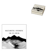 Laat het avontuur met de buitenband van de Berg be Rubberstempel (Gestempeld)