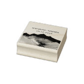 Laat het avontuur met de buitenband van de Berg be Rubberstempel (Stempel)