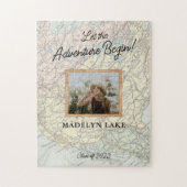 Laat het avontuur met de Foto van het Afstuderen b Legpuzzel (Verticaal)