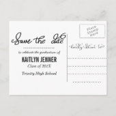 Laat het avontuur met de hand beginnen | Afstudere Aankondigingskaart (Achterkant)