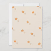 Laat het avontuur met de Uitnodiging van het Baby  (Achterkant)