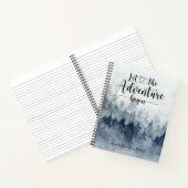 Laat het avontuur met Gepersonaliseerde Bosjournaa Notitieboek (Binnen)