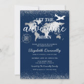 Laat het avontuur met Graduation Partij beginnen Kaart (Voorkant)