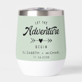 Laat het avontuur met groene weddenschap beginnen (Voorkant)