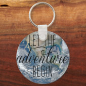 Laat het avontuur Mok beginnen, Citaat Sleutelhanger (Voorkant)