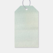 Laat het Avontuur natuur van de Rustic bergen begi Cadeaulabel (Achterkant)