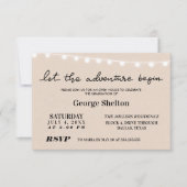 Laat het avontuur Open House Afstudeerder Party In Kaart (Voorkant)