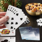 Laat het avontuur Sterrennacht Celestial beginnen Pokerkaarten (Insitu)