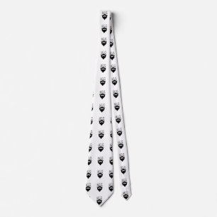 Laat het baard groeien stropdas