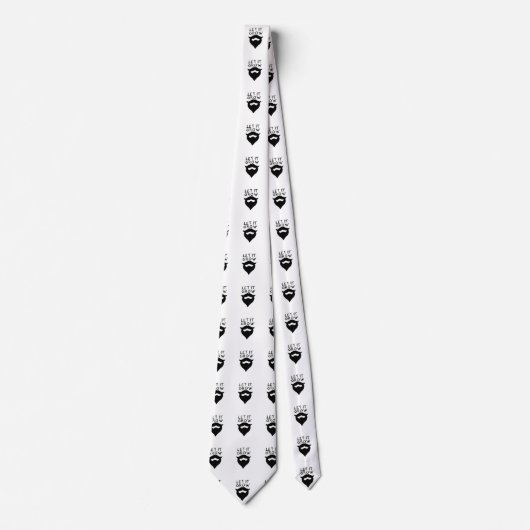 Laat het baard groeien stropdas (Voorkant)