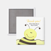Laat het Baby shower Bumble Bee Magnet zijn (Voorkant / Achterkant)
