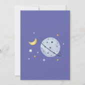 Laat het Baby shower van de Aftellingsruimte van d Kaart (Achterkant)