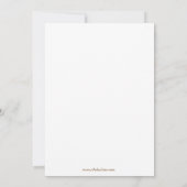 Laat het bij zijn Bijenbaby Shower Uitnodiging (Achterkant)