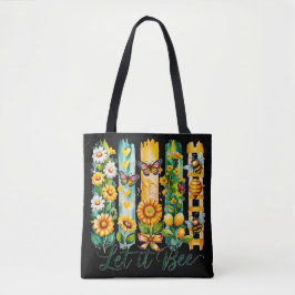 Laat het bij zijn tote bag