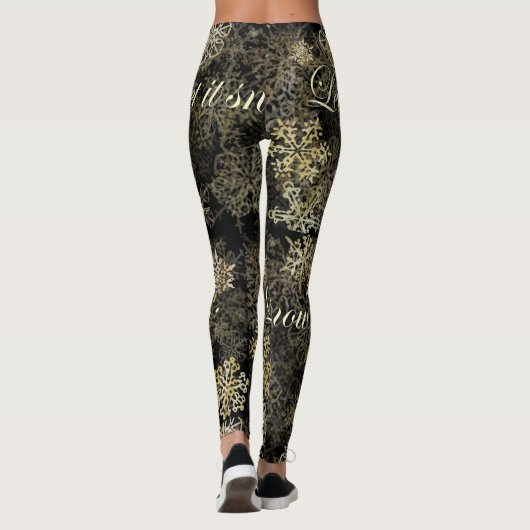Laat het Blauwe Beach Song™ Leggings sneeuwen (Achterkant)