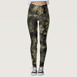 Laat het Blauwe Beach Song™ Leggings sneeuwen