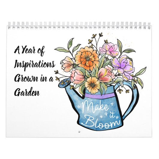 Laat het bloeien kalender (Hoes)