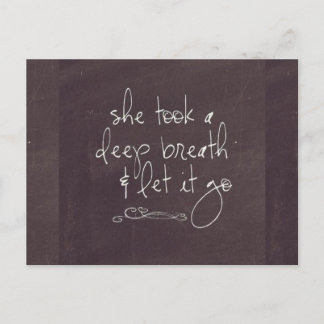 Laat het Briefkaart gaan