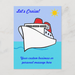 Laat het Briefkaart van de Douane van de Ruis