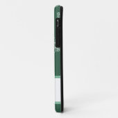 Laat het BT iPhone 5 Hoesje sneeuwen, groen (Achterkant/links)