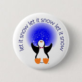 Laat het Button Badge sneeuwen (Voorkant)