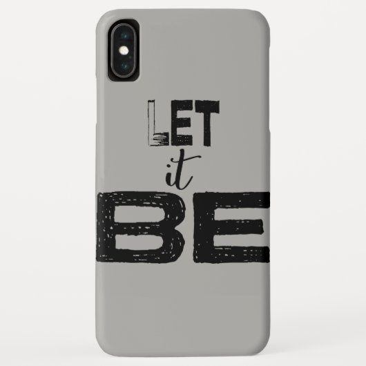 Laat het Citaat zijn Case-Mate iPhone Case (Achterkant)